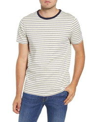Frame Slim Fit Stripe T Shirt