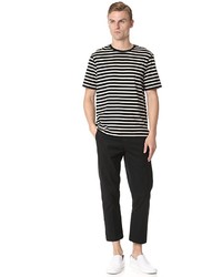 Vince Smooth Jersey Striped Tee