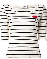 Sonia Rykiel Sonia By Striped T Shirt