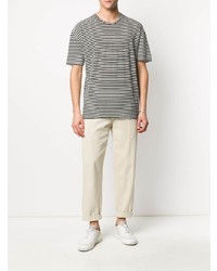 Roberto Collina Stripe Print T Shirt