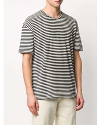 Roberto Collina Stripe Print T Shirt