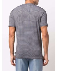 Armani Collezioni Stripe Print T Shirt