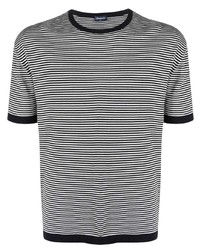 Drumohr Stripe Print T Shirt