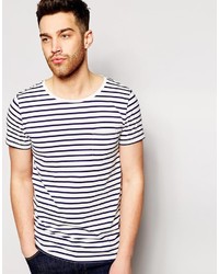Esprit Stripe T Shirt With Pocket