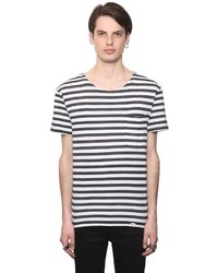 Cheap Monday Striped Cotton Jersey T Shirt