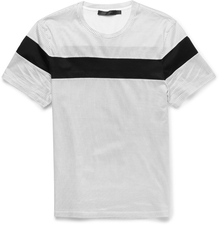 calvin klein striped t shirt