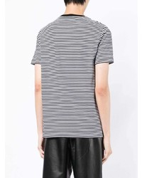 Karl Lagerfeld Striped Cotton T Shirt