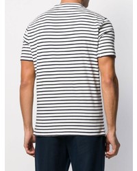 Brunello Cucinelli Striped Crew Neck T Shirt