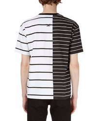 Kenzo Striped Logo Short Sleeve T Shirt