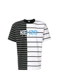 Kenzo Striped Logo T Shirt