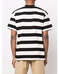 MSGM Striped Short Sleeve T Shirt