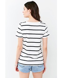 UO Project Social T Walk The Line Striped Tee