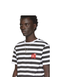 Loewe White And Black William De Morgan Stripe T Shirt
