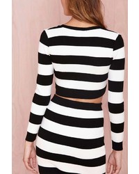 Nasty Gal Factory Line Drive Top