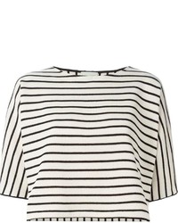 Forte Forte Cropped Stripe Top