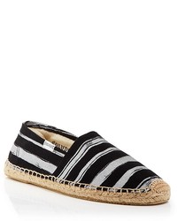 Soludos Espadrille Flats Painted Stripe