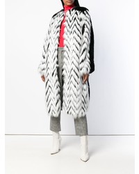 Givenchy Faux Fur Long Coat