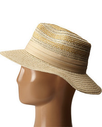 Vince Camuto Striped Fedora Hat