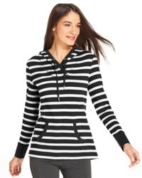 Style&co. Sport Striped Thermal Hoodie