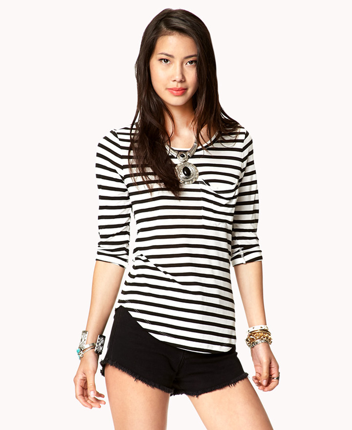 forever 21 striped top