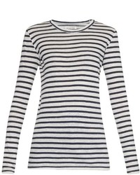 Etoile Isabel Marant Isabel Marant Toile Karon Striped Linen Jersey T Shirt
