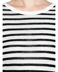 Nobrand Stripe Long T Shirt