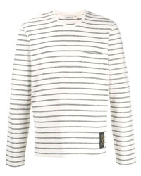 Tiger of Sweden Striped Knitted T Shirt