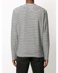 DSQUARED2 Striped Long Sleeve T Shirt
