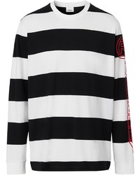 Burberry Striped Oversized Top