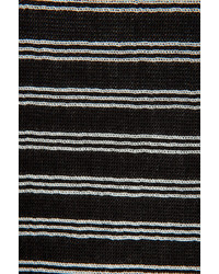 Alexander Wang T By Stripe Knit Long Sleeve Top