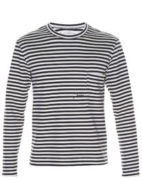 Golden Goose Deluxe Brand Wade Striped Long Sleeved T Shirt