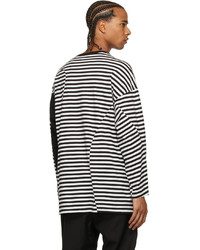 Undercoverism White Black Striped T Shirt
