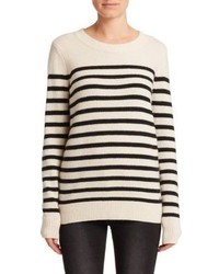 Set Striped Knit Pullover