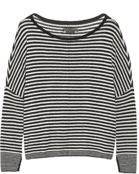 Alice + Olivia Striped Wool Blend Sweater