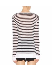 Alexander Wang T By Striped Sweater