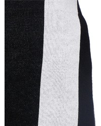 Theory Efersten Combo Stripe Knit Pencil Skirt