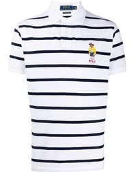 Polo Ralph Lauren Bear Appliqu Striped Polo Shirt