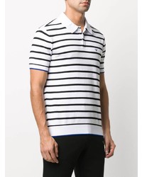 Emporio Armani Striped Logo Polo Shirt
