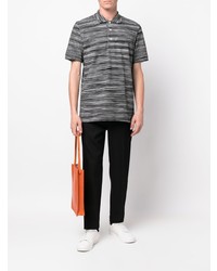 Missoni Striped Short Sleeved Polo Shirt