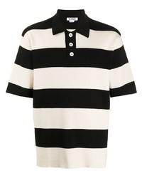 Sunnei Stripped Knitted Polo Shirt