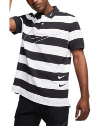 Nike Swoosh Stripe Polo