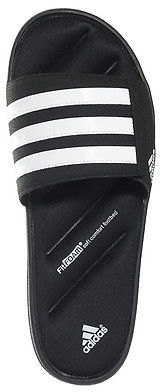 alias invadere Fundament adidas New Zeitfrei Fitfoam Slide Sandals Blackwhite Size 8 9 10 11, $31 |  eBay | Lookastic