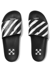 Off-White Printed Rubber Slides