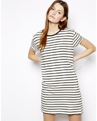 Denham Striped T Shirt Dress