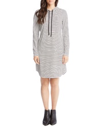 Karen Kane Stripe Hooded Dress