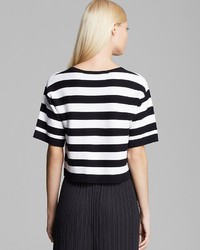 Joan Vass Links Stripe Sweater