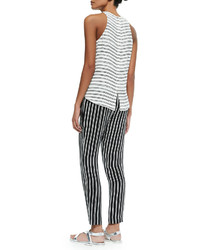 A.L.C. Anise Sleeveless Striped Top