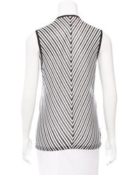 Givenchy Striped Sleeveless Top
