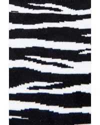 Cargo Ny The 1 Hunna Socks In Black And White Tiger Stripe