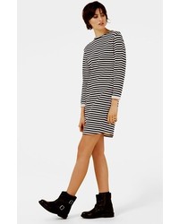 Topshop Stripe Sweater Dress